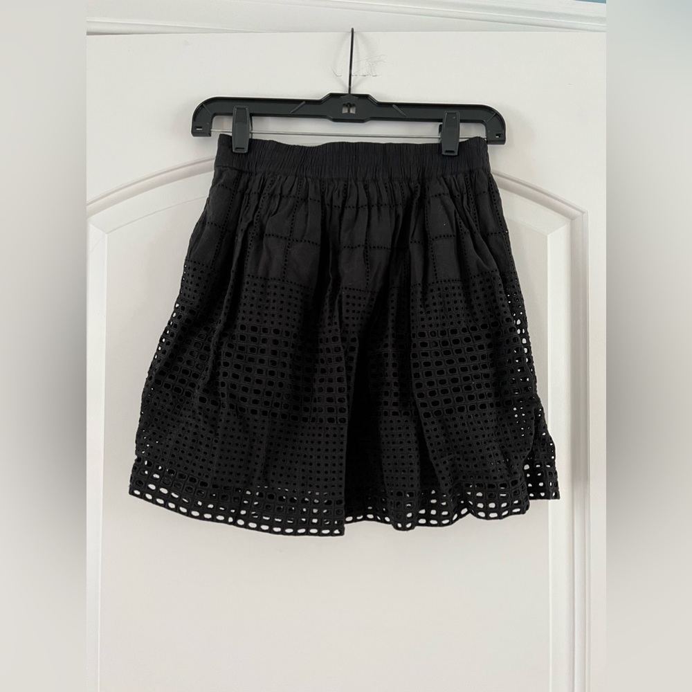 Madewell black skirt size XS